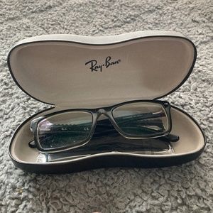 Ray-Ban Prescription Frames RAP5465AA 140 RC001 Black with case and polish cloth